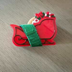 Vintage Christmas Tape
Dispenser Sleigh